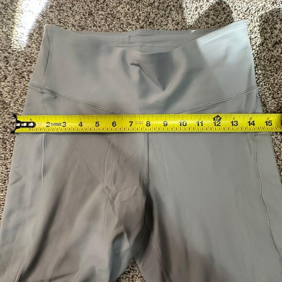 ATHLETA Women's Interval Stash High Rise 7/8 Legging Size M In Storm Cloud - Picture 8 of 12